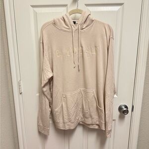 Bleusalt Cream Skater Hoodie
